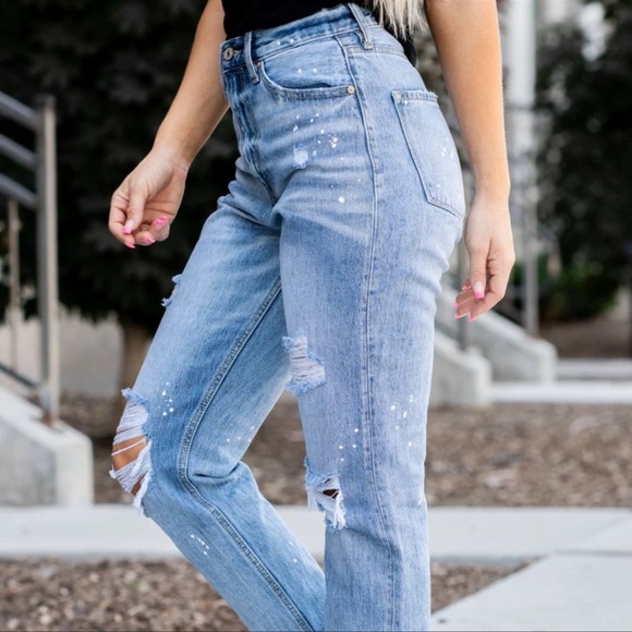 NWT KanCan martinville high rise slim straight jeans. - Picture 2 of 14